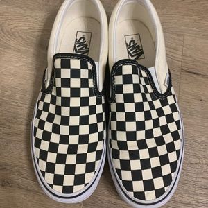 Vans checkered Slip on shoes